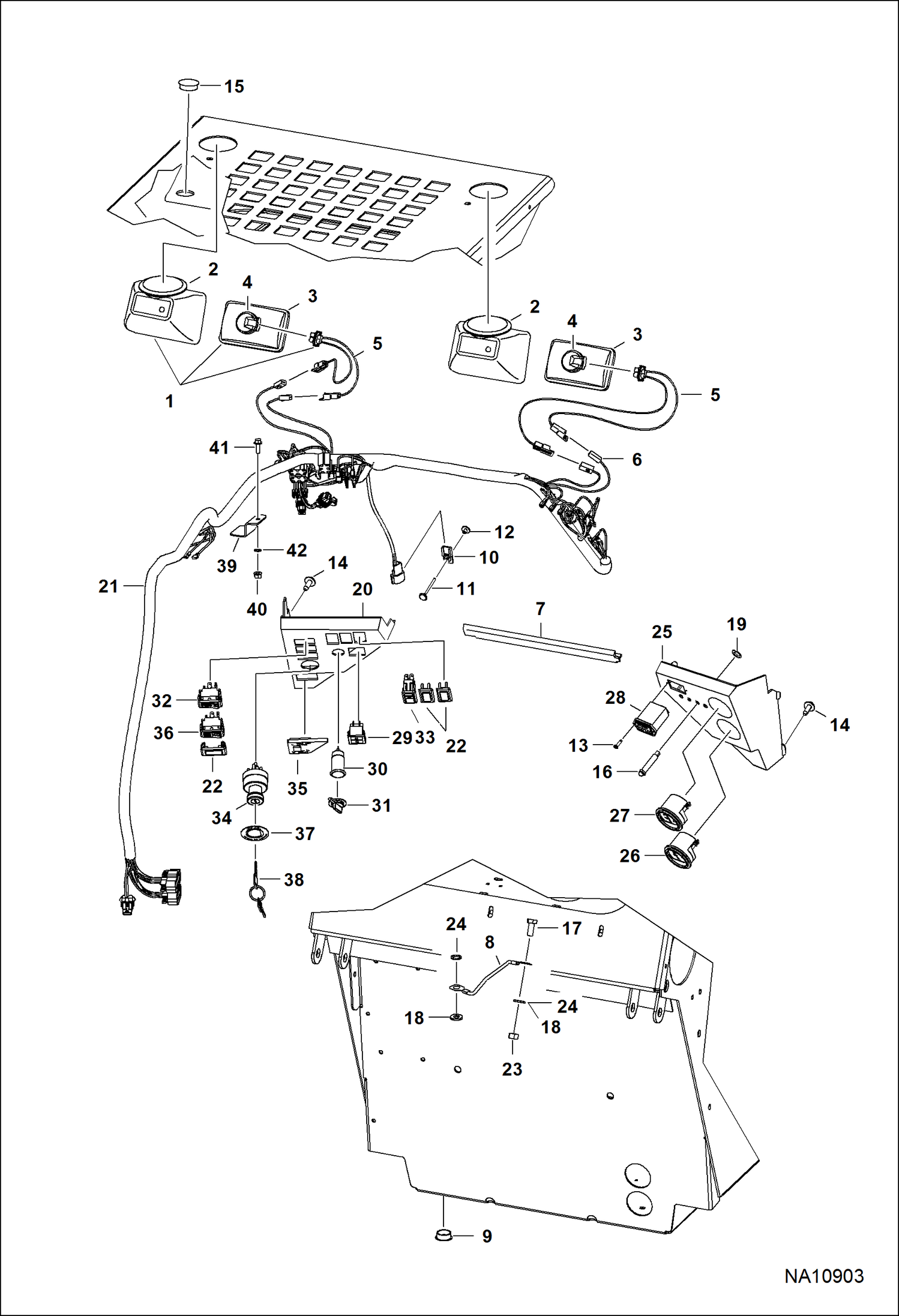 ЭЛЕКТРИЧЕСКАЯ СИСТЕМА КАБИНЫ