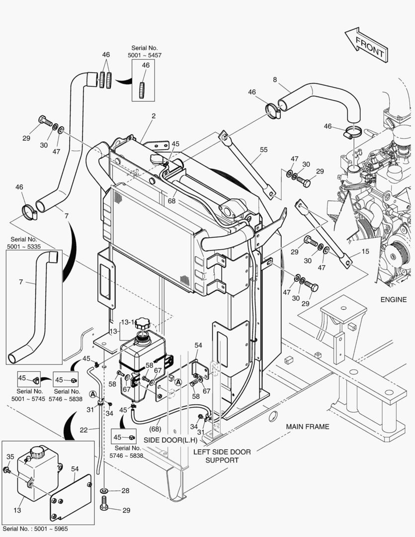ОПОРТНЫЙ УЗЕЛ РАДИАТОРА