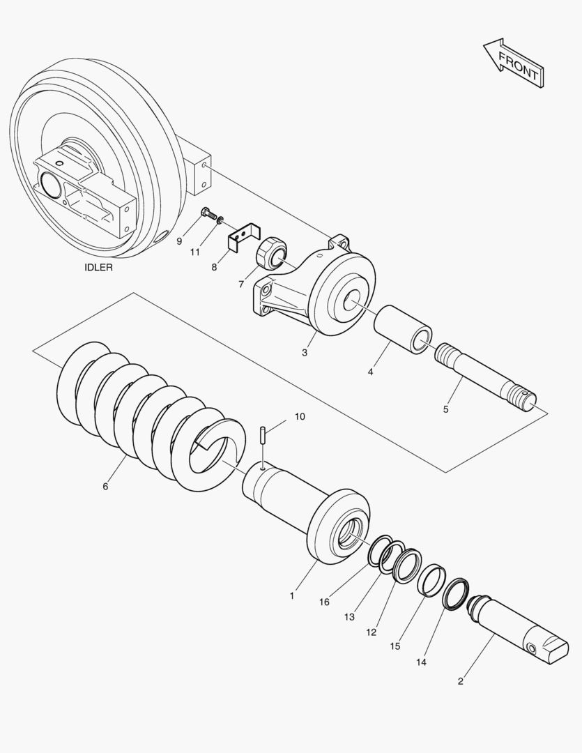2132 TRACK SPRING [5290~]