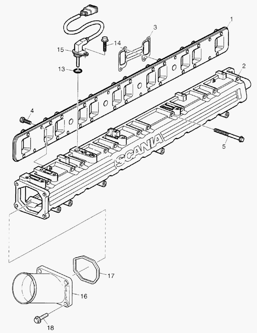 Спецтехника G010-50 INTAKE MANIFOLD - главное фото