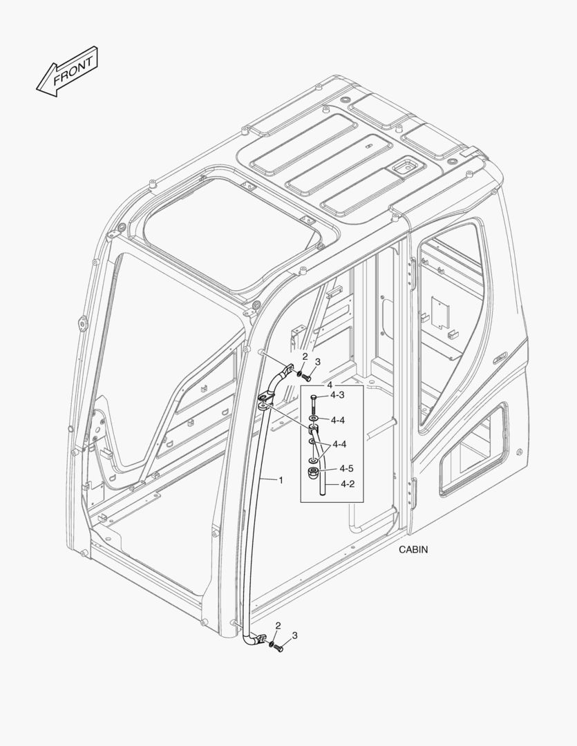 РУКОЯТКА - КАБИНА