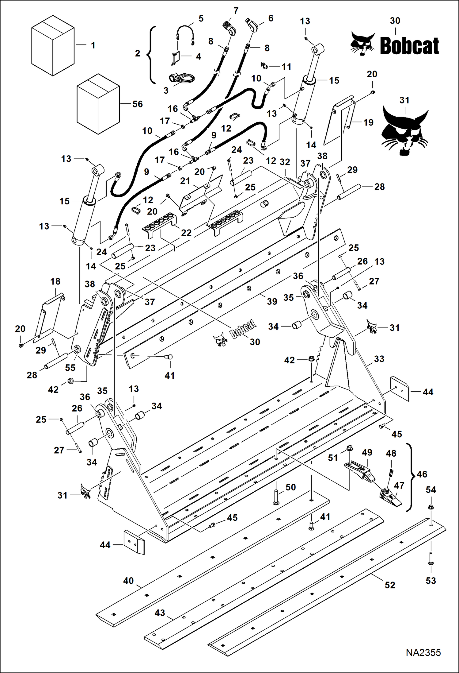 ДВУХЧЕЛЮСТНОЙ КОВШ 62-- (AEMY) 68-- (AEMZ) 74-- (AEN0) 80-- (AEN1) 84-- (AEN2)