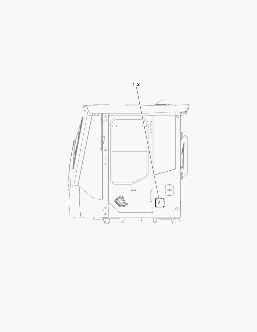 4240 DECAL - ROPS & FOPS