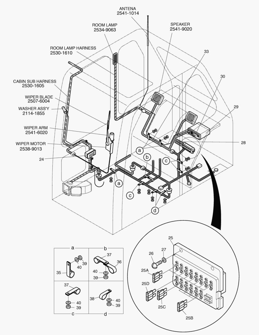ЭЛЕКТРИЧЕСКИЕ ЗАПЧАСТИ(3)-КАБИНА