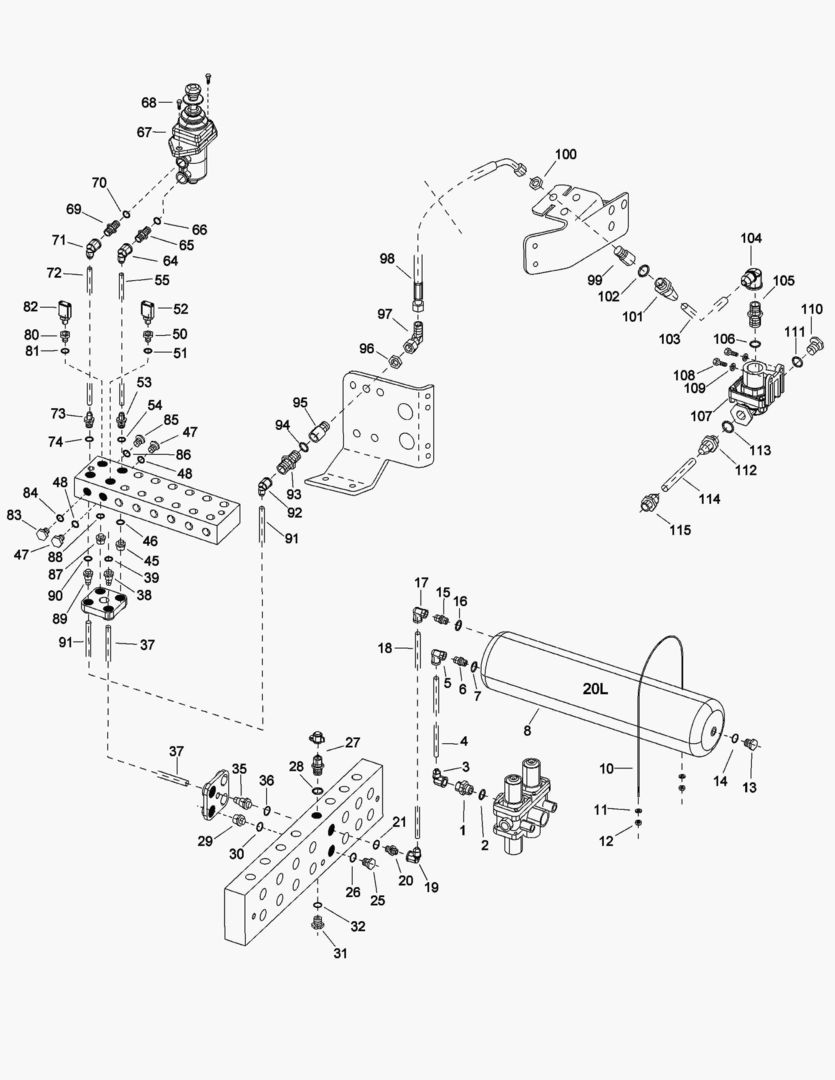 G044-3 PARKING BRAKE SYSTEM