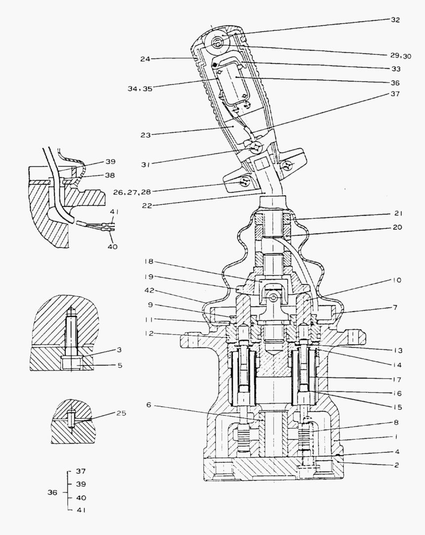 Схема 6180 REMOTE CONTROL VALVE(1-1) [1~5]