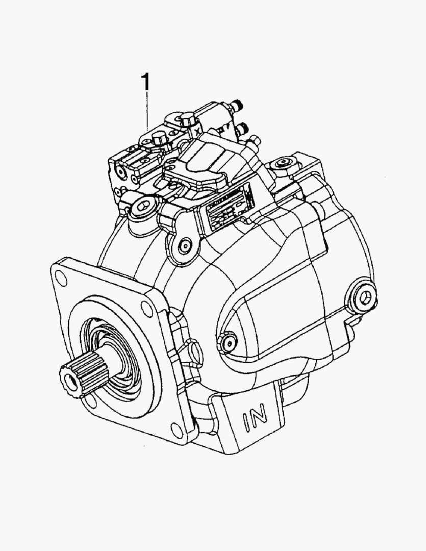 Спецтехника G190-66A MAIN HYDRAULIC PUMP [810053~]