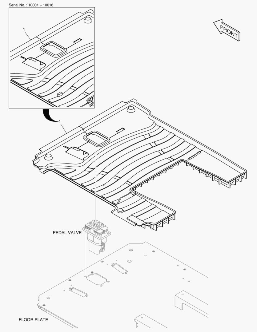 6370 FLOOR MAT - STRAIGHT TRAVEL(1)