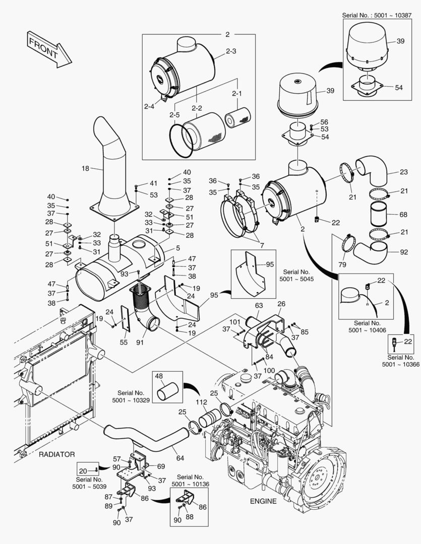 1120 AIR CLEANER & MUFFLER