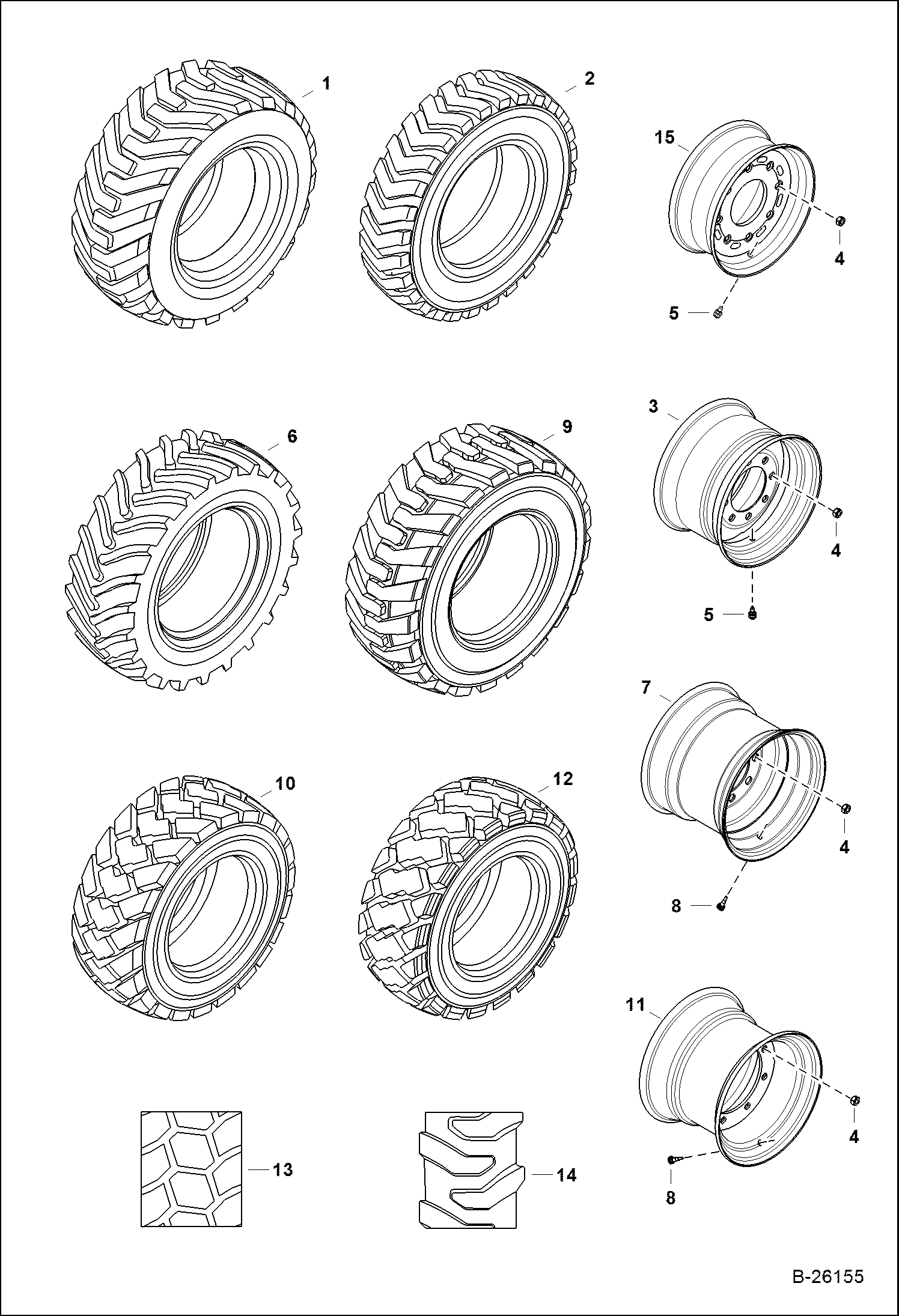 ШИНЫ И ДИСКИ (ПНЕВМАТИЧЕСКАЯ ШИНА)