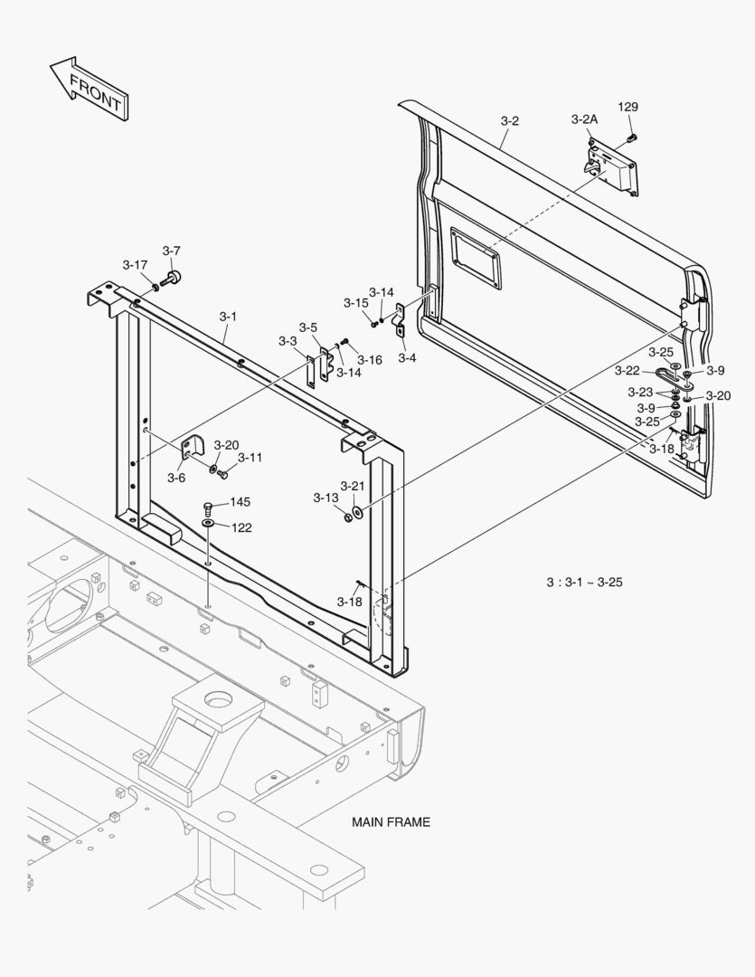 БОКОВАЯ ДВЕРЬ - ПРАВОСТОРОННИЙ