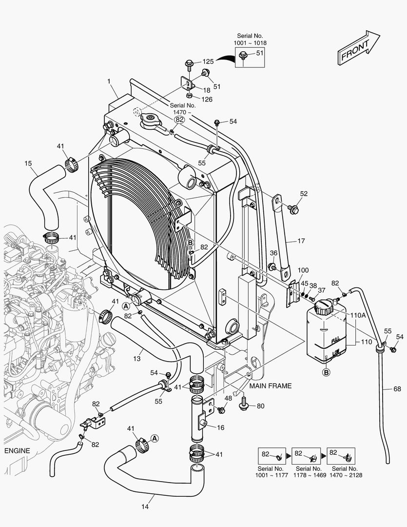 ОПОРТНЫЙ УЗЕЛ РАДИАТОРА
