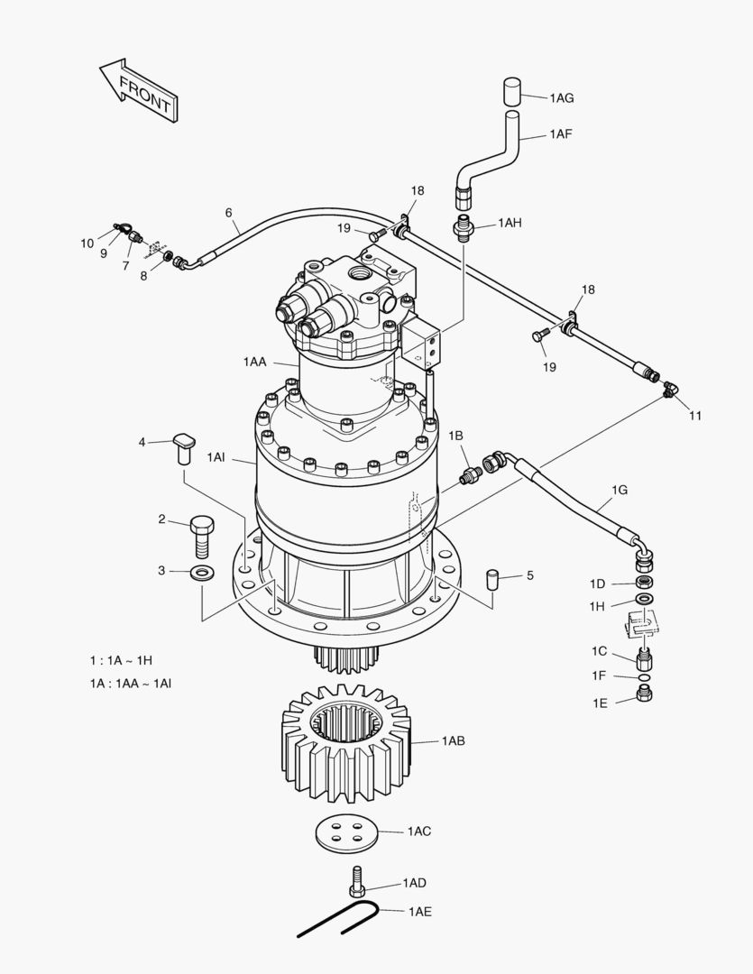 ПОВОРОТНОЕ УСТРОЙСТВО В СБОРЕ
