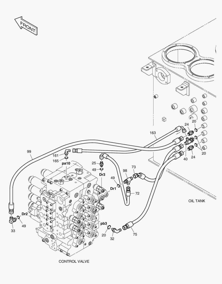 ТРУБОПРОВОД СЕРВОУПРАВЛЕНИЯ(5)