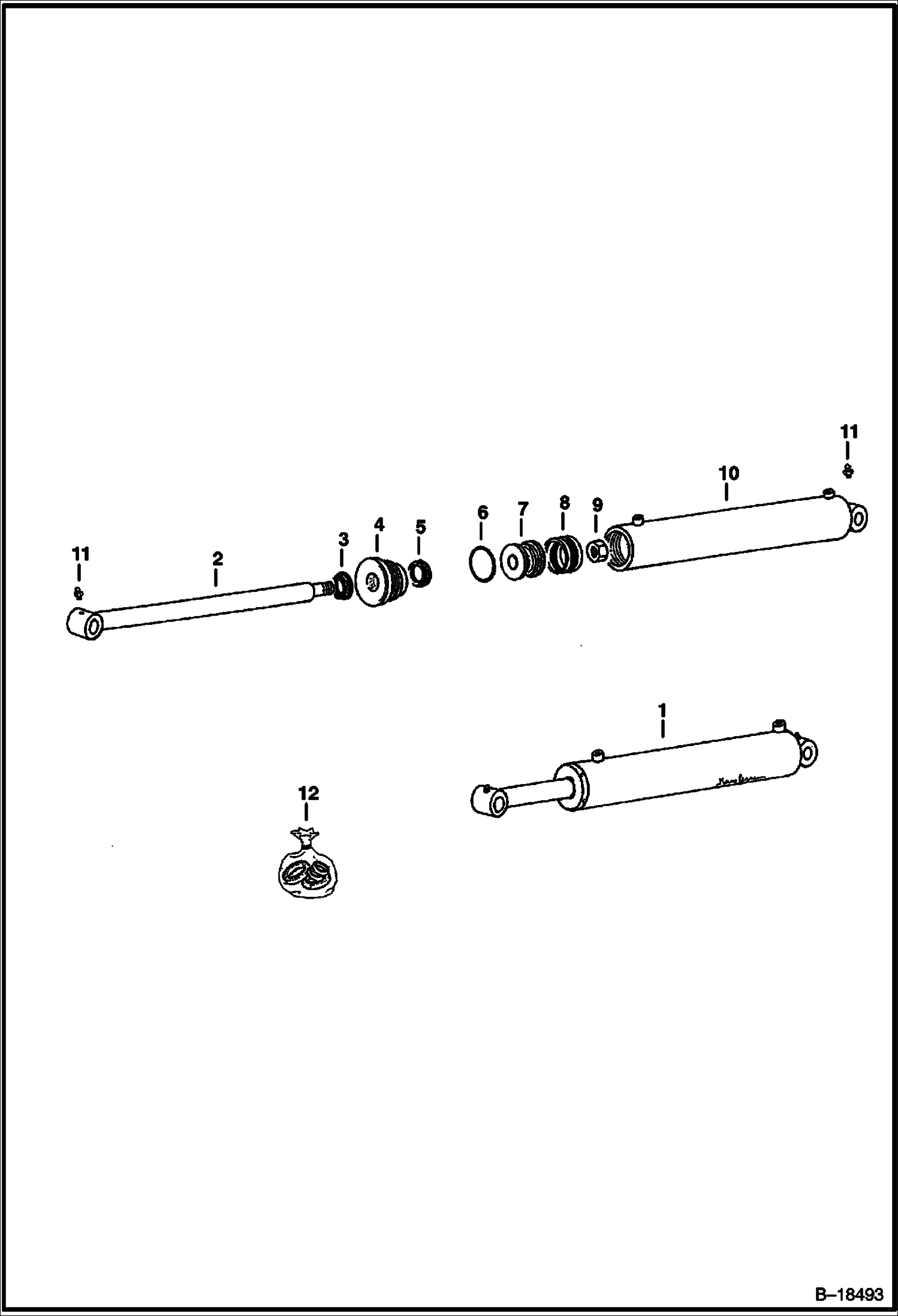 КОМПАКТОР ТРАНШЕИ (ЦИЛИНДР НАКЛОНА) (991500101 И ВЫШЕ)
