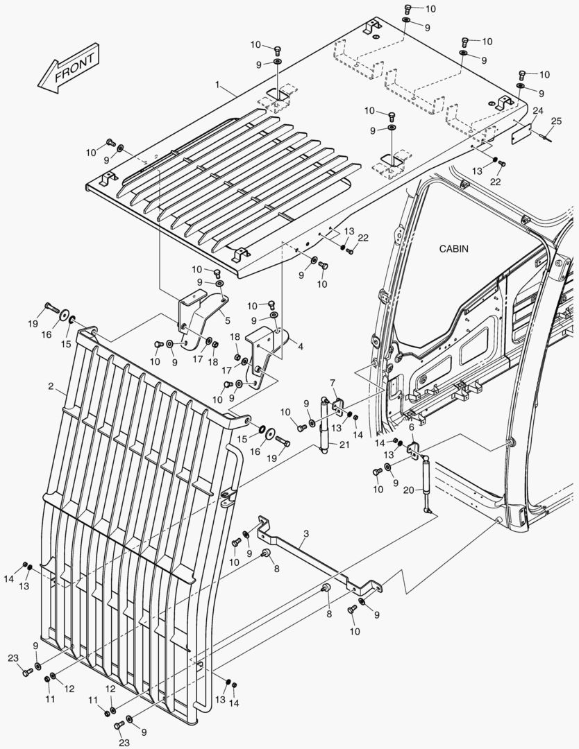 ЗАЩИТНЫЙ КОРПУС ПРОТИВОТУМАННЫХ ФАР В СБОРЕ