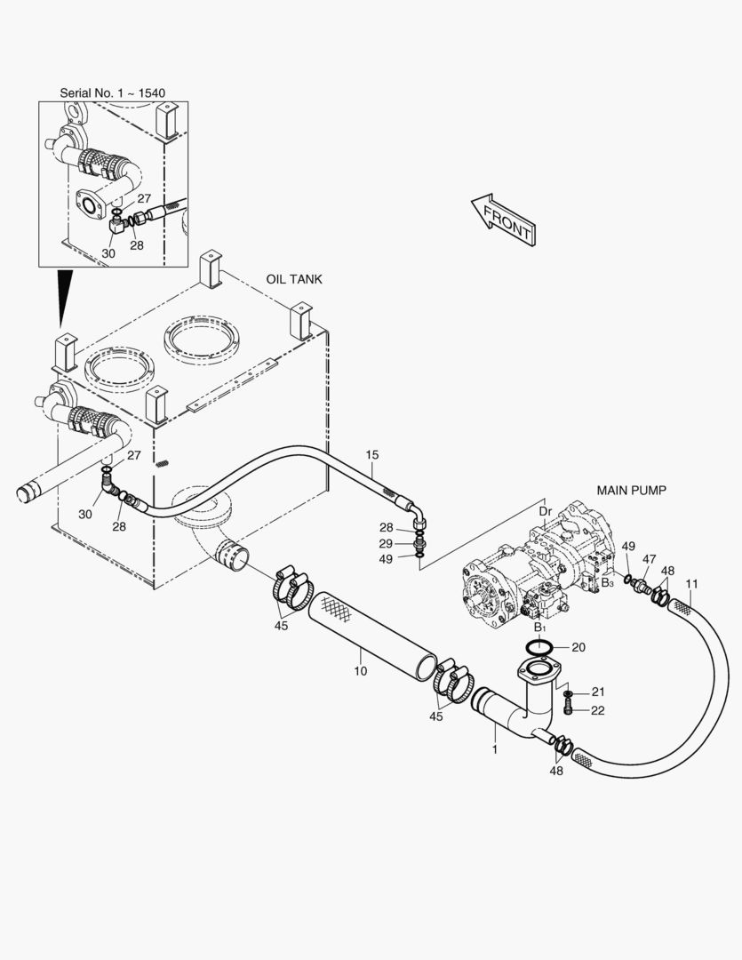 ТУБОПРОВОД МАСЛЯНОГО РАДИАТОРА(2)