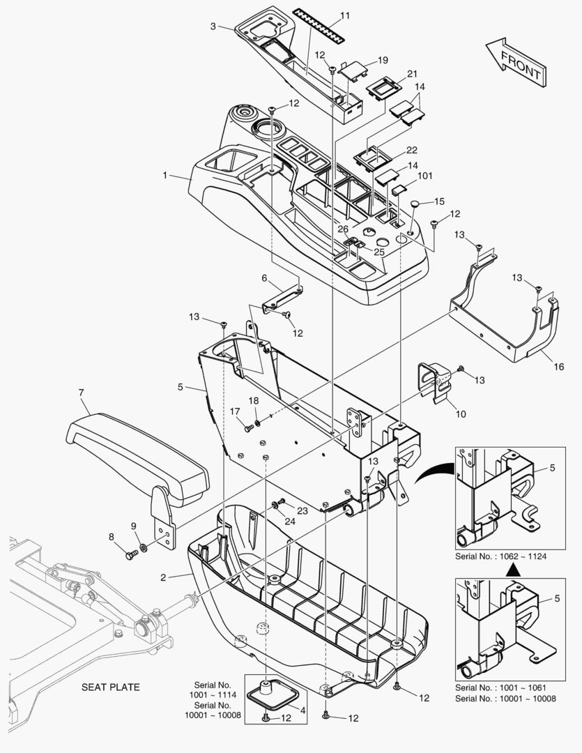 ПУЛЬТ УПРАВЛЕНИЯ - ПРАВОСТОРОННИЙ