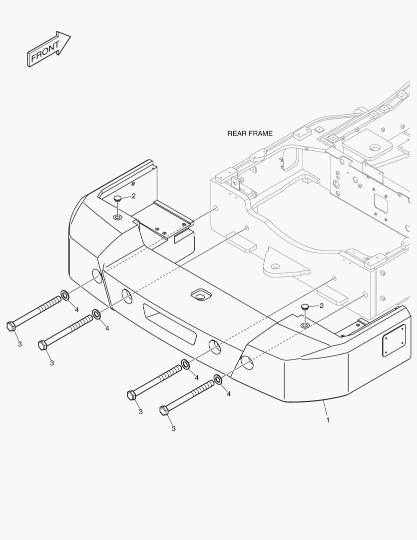 6050 COUNTER WEIGHT - 3.97TON [10088~]