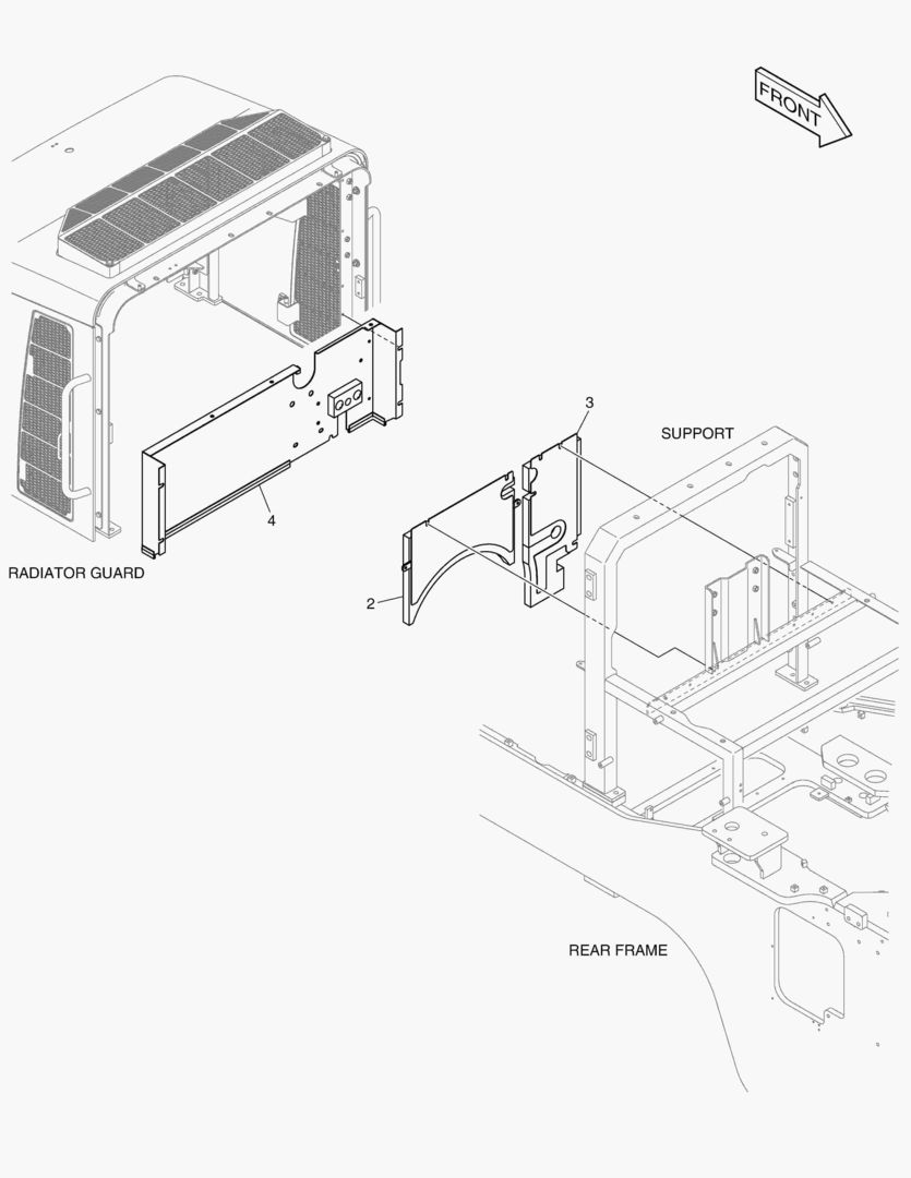 ДЕФЛЕКТОР В СБОРЕ - МАСЛЯННЫЙ ОХЛАДИТЕЛЬ ЦАПФЫ