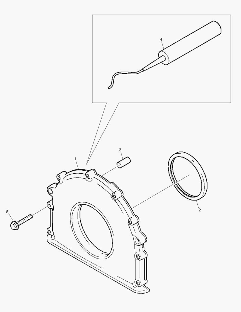 КРЫШКА РАСПРЕДЕЛИТЕЛЬНЫХ ШЕСТЕРЕН