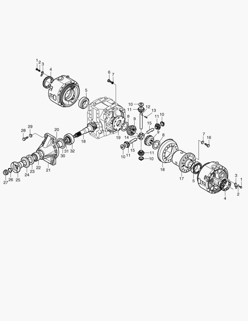 ДИФФЕРЕНЦИАЛ-ПЕРЕДНЯЯ ОСЬ