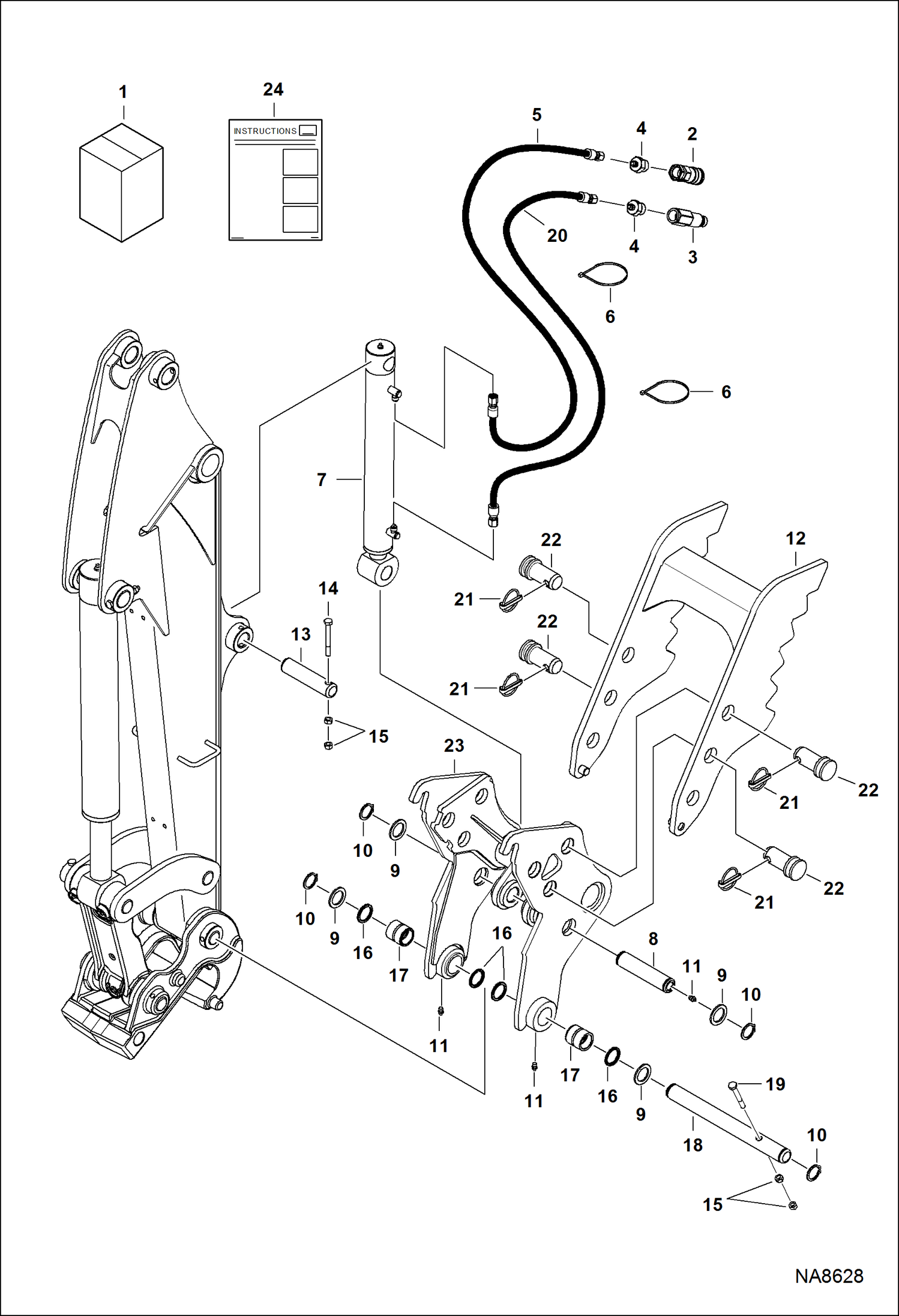 ЗАЖИМ (PRO ЗАЖИМ КОМПЛЕКТЫ) (B39P)