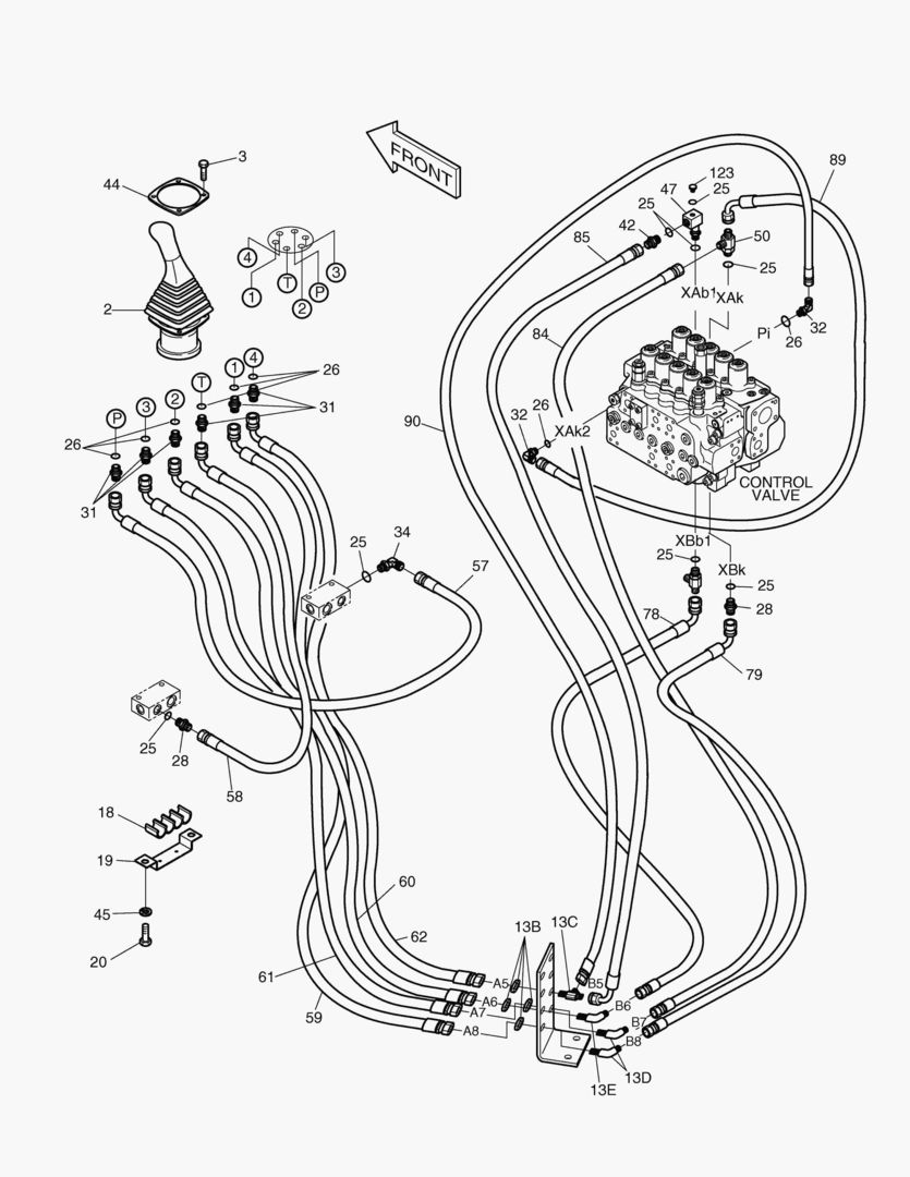 ТРУБОПРОВОД СЕРВОУПРАВЛЕНИЯ(5)