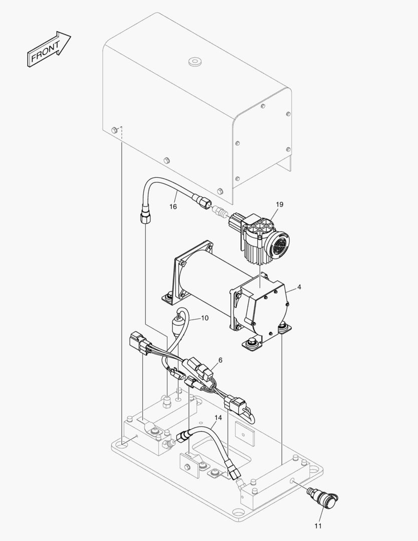 ВОЗДУШНЫЙ КОМПРЕССОР В СБОРЕ