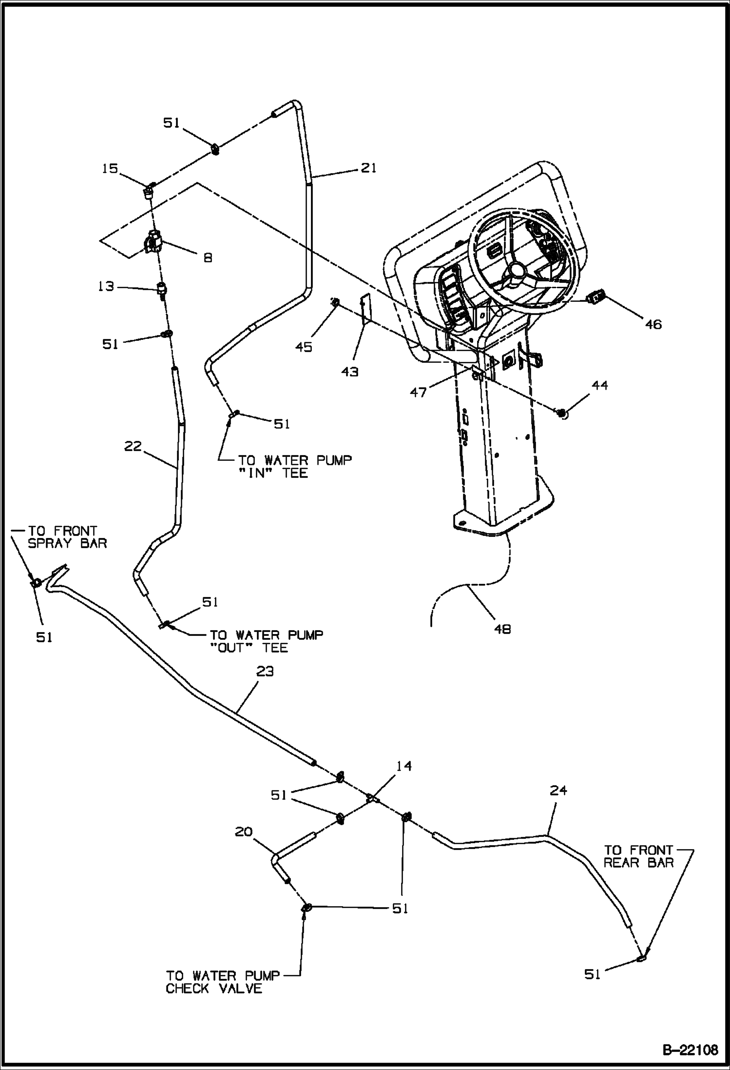 СИСТЕМА ОХЛАЖДЕНИЯ, РАБОТАЮЩАЯ ПРИ ПОВЫШЕННОМ ДАВЛЕНИИ (ОПЦИЯ)