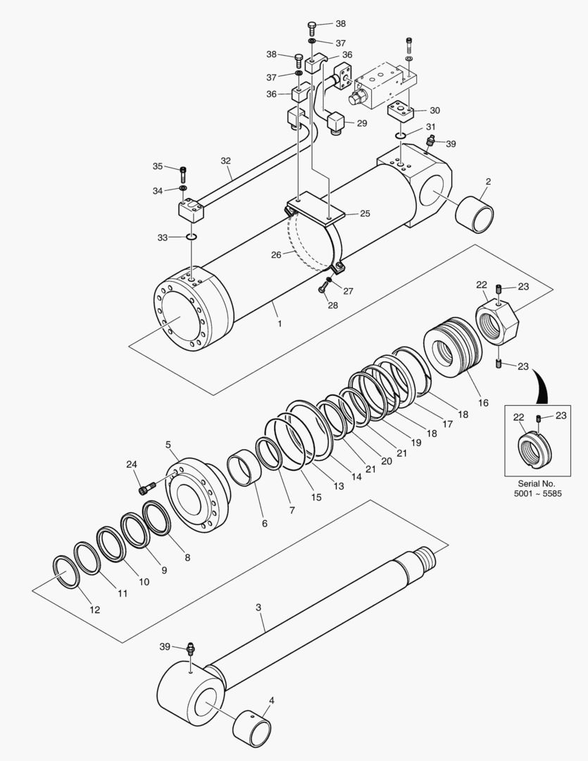Спецтехника 4380 ARTI BOOM CYLINDER - LOCK VALVE [5001~5593] - главное фото
