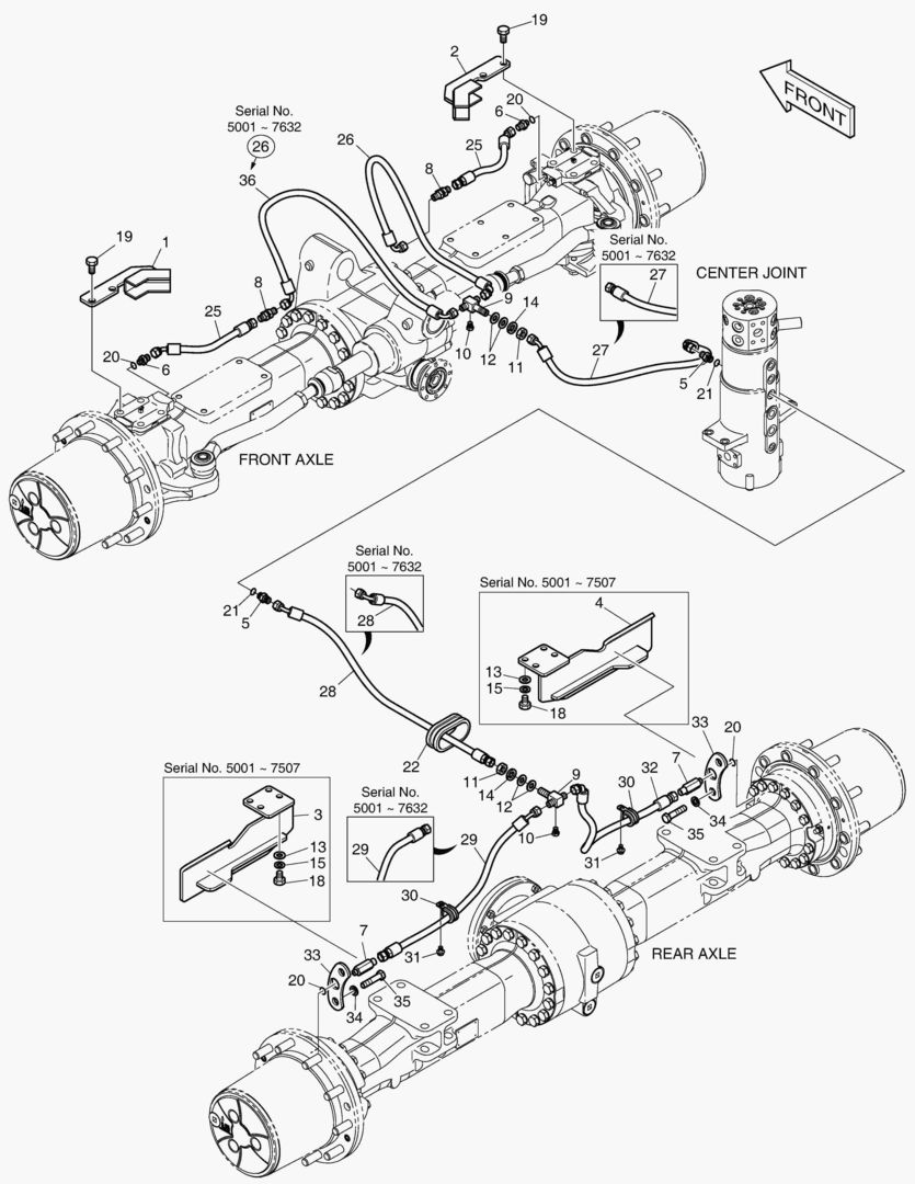 2170 BRAKE PIPING [5001~8232]