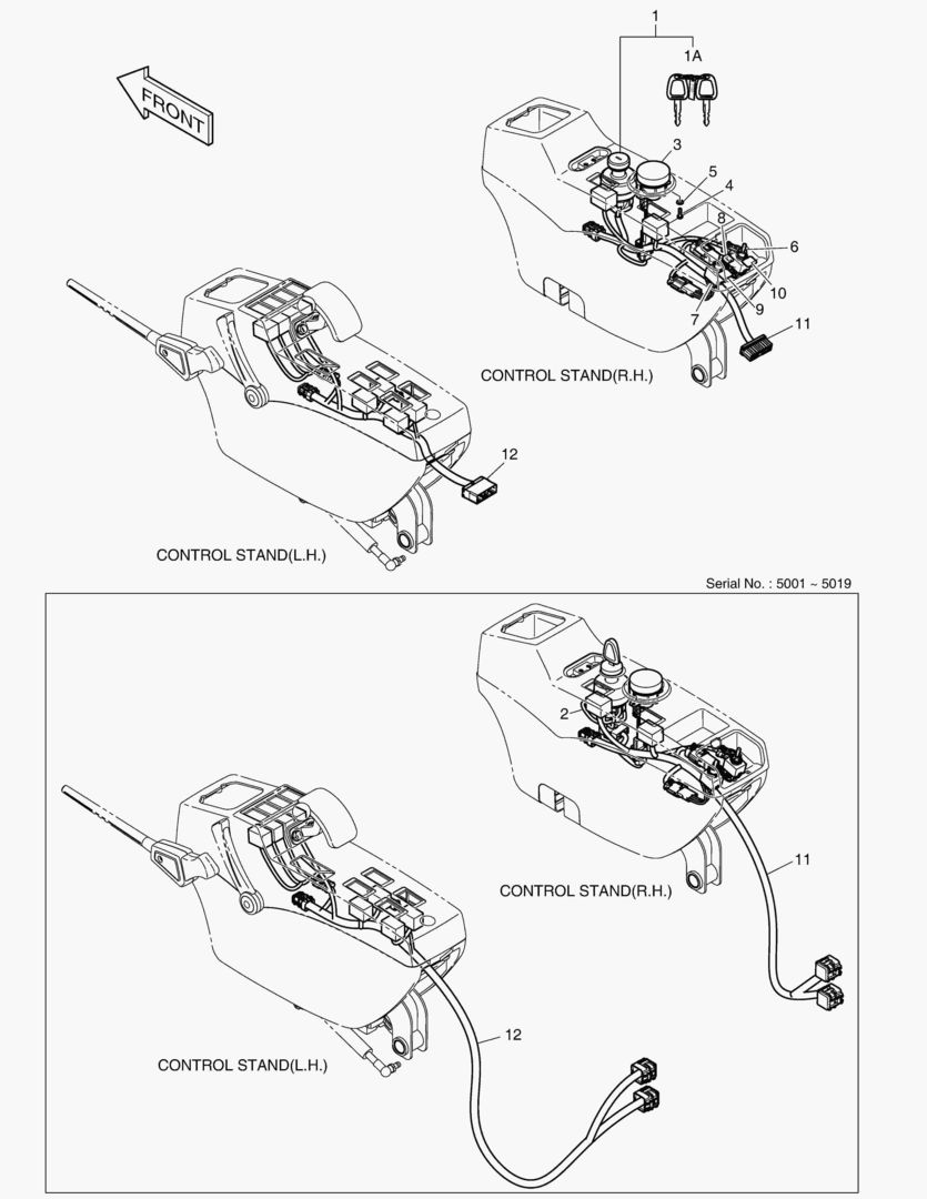 ЭЛЕКТРИЧЕСКИЕ ЗАПЧАСТИ - ПУЛЬТ УПРАВЛЕНИЯ