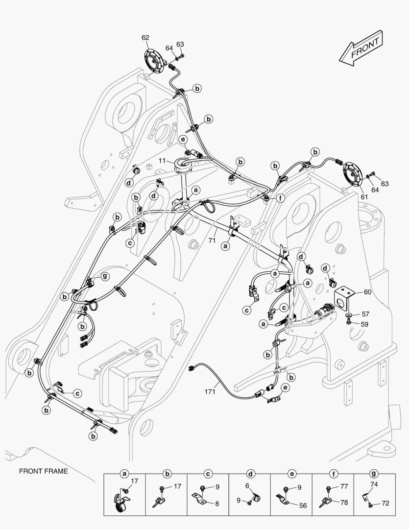 ЭЛЕКТРИЧЕСКИЕ ЗАПЧАСТИ - ФРОНТАЛЬНЫЙ