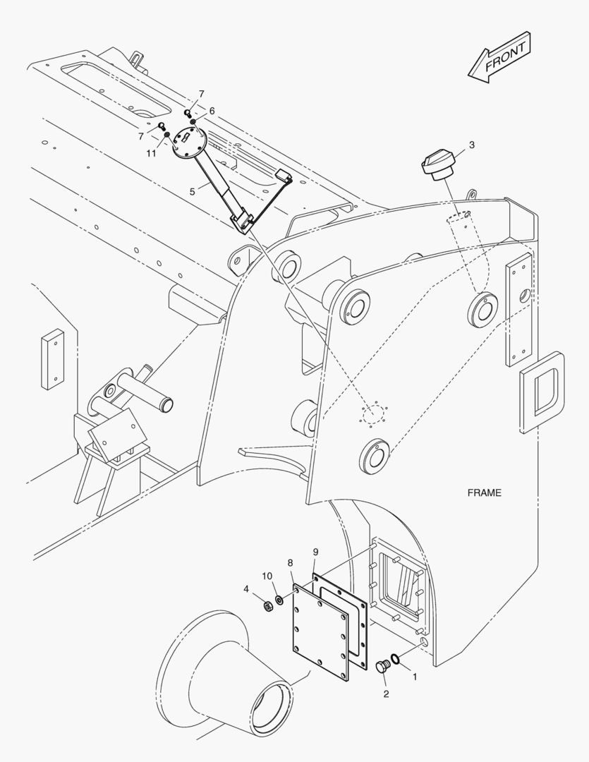 Спецтехника 1340 FUEL TANK