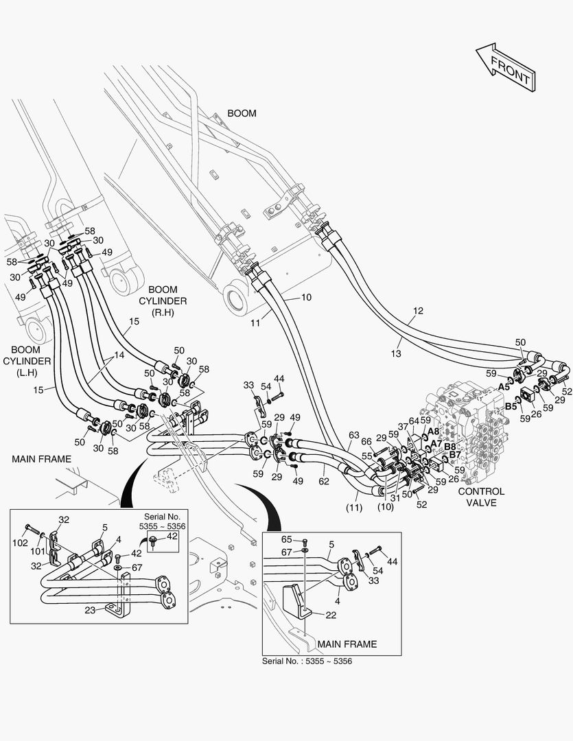 1271 MAIN PIPING(2) [5355~]