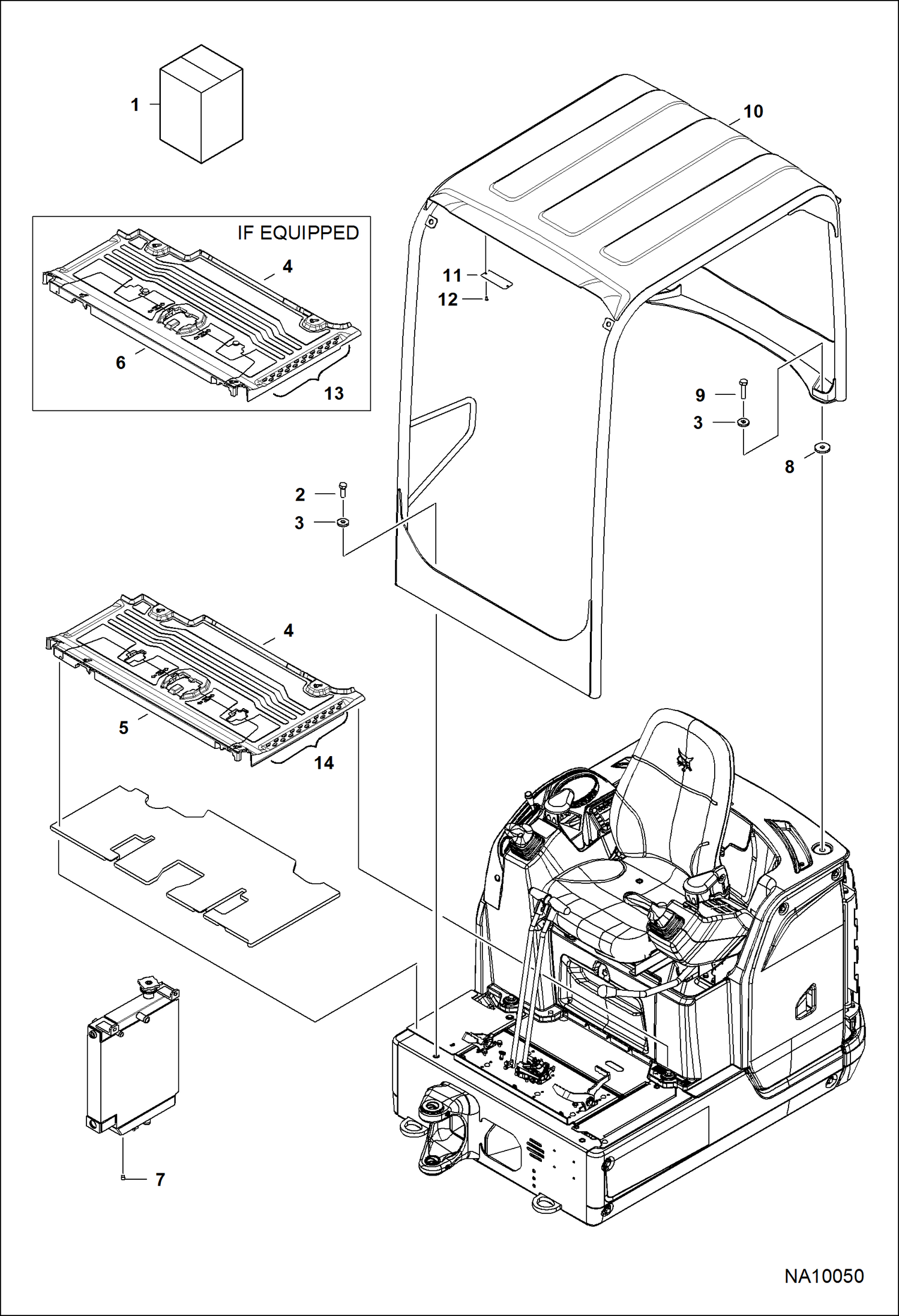 НАВЕС НАД СИДЕНЬЕМ ВОДИТЕЛЯ
