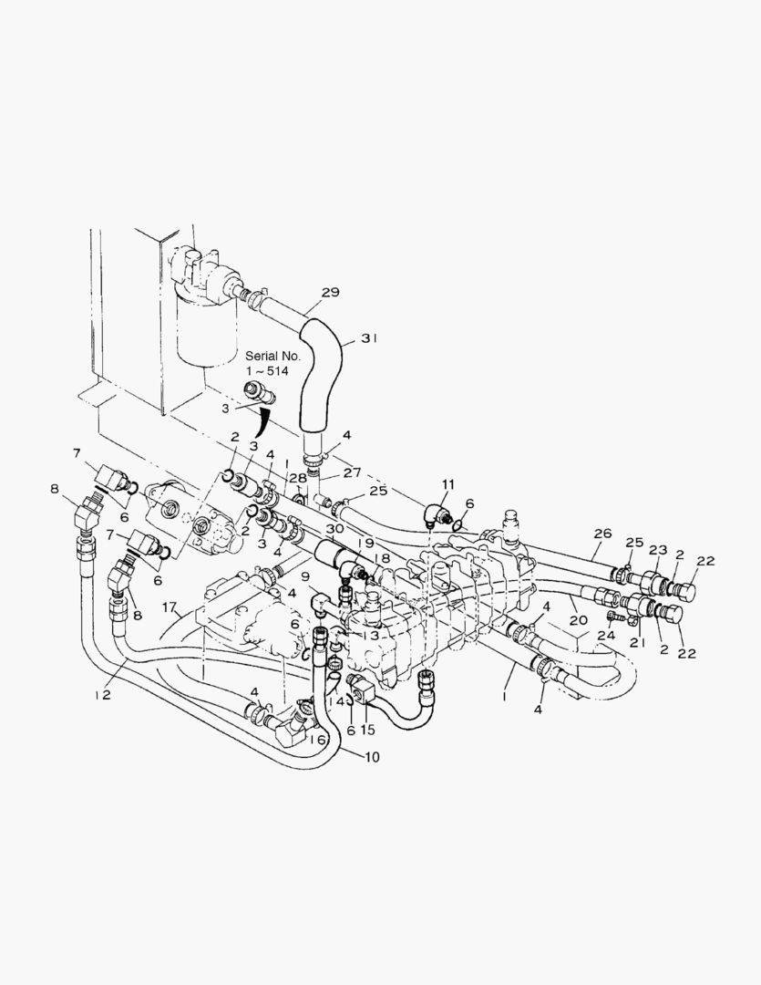 Схема НИЗКИЙ ТРУБОПРОВОД