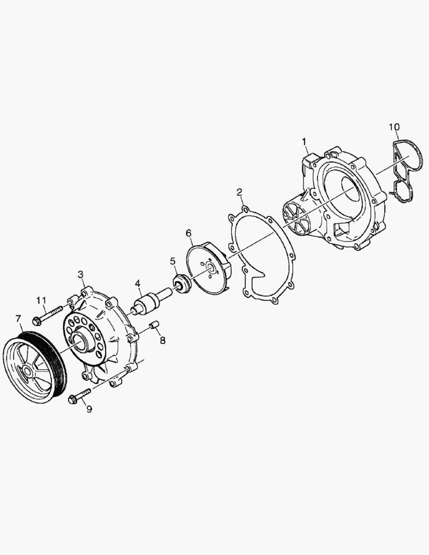 Спецтехника G010-56 COOLANT PUMP