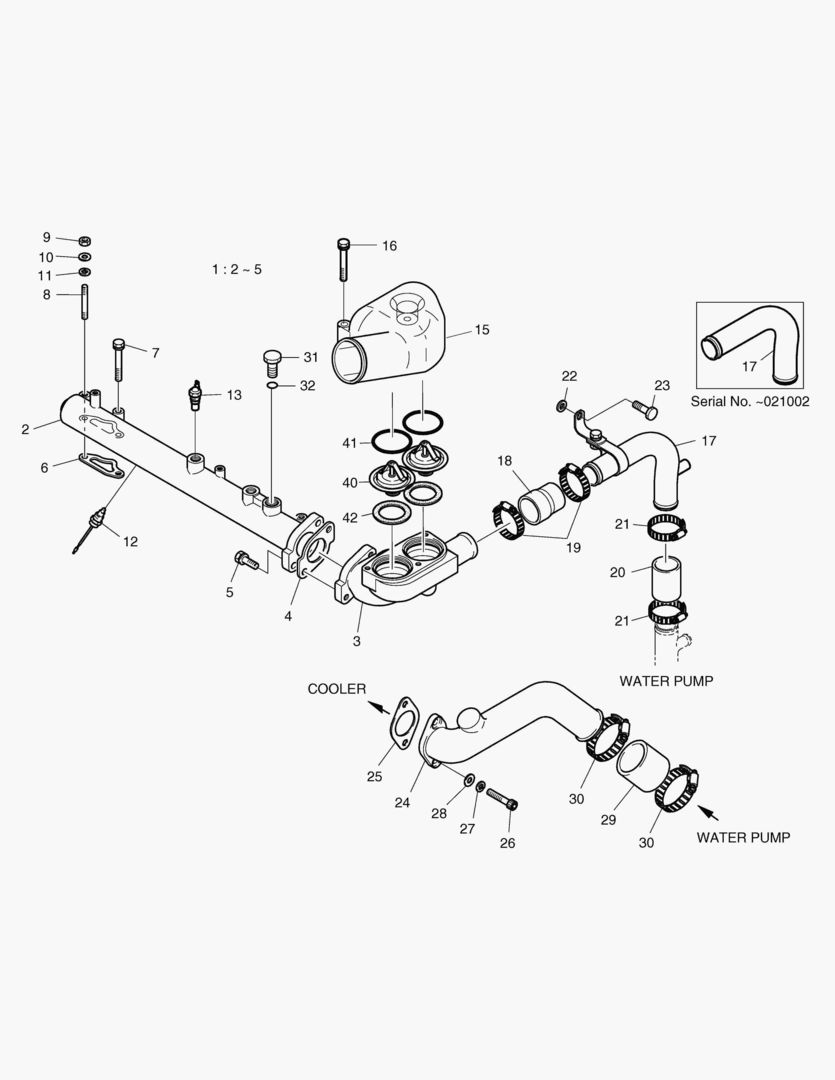 ТРУБА ВОДЯНОГО ОХЛАЖДЕНИЯ