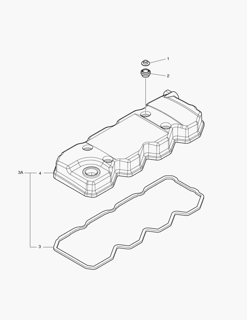 КРЫШКА ГОЛОВКИ ЦИЛИНДРА