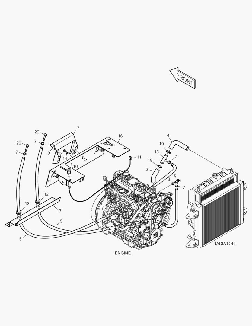 ТУБОПРОВОД ОБОГРЕВАТЕЛЯ - РОССИЯ