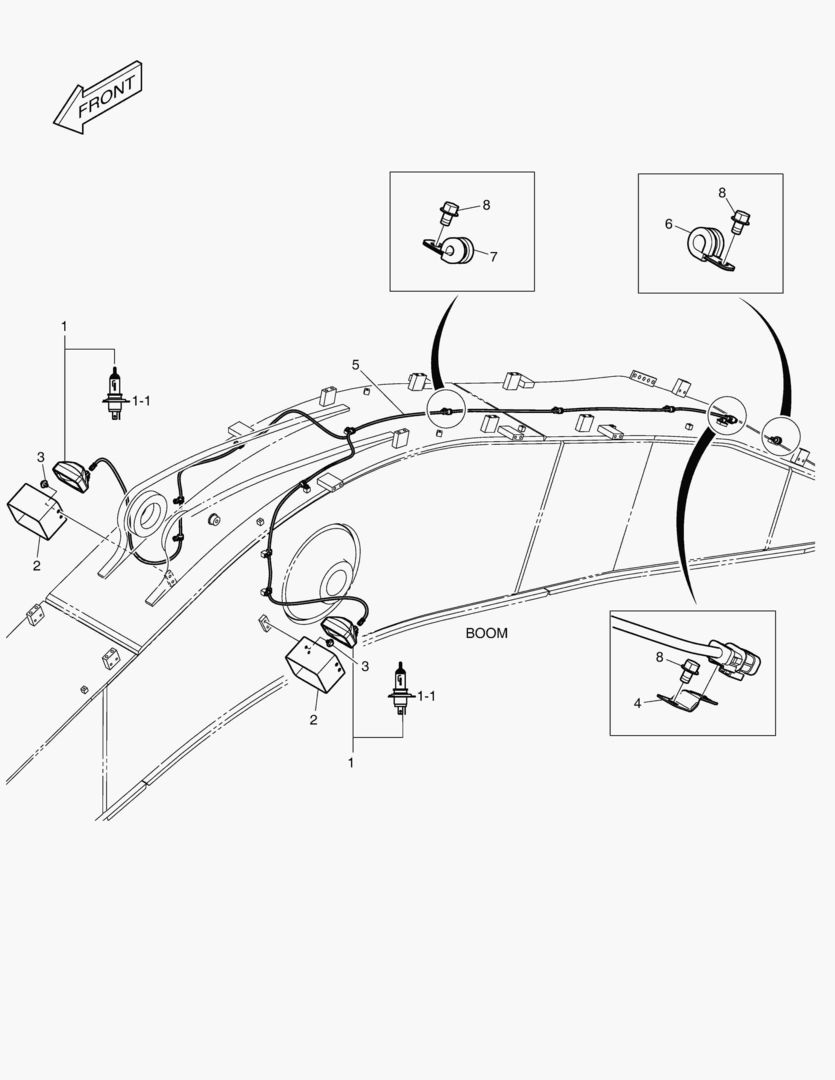 ЭЛЕКТРИЧЕСКИЕ ЗАПЧАСТИ - РАБОЧАЯ ФАРА