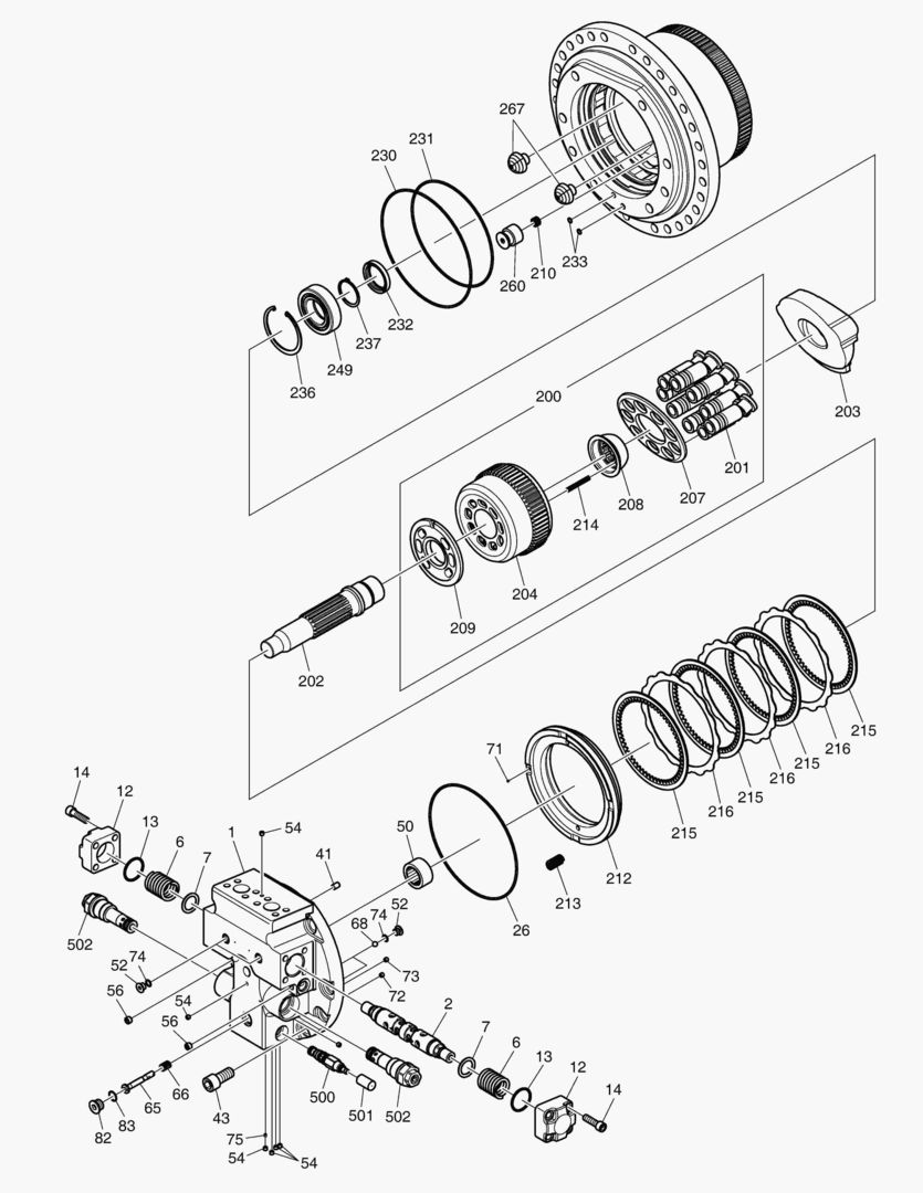 ХОДОВОЙ ГИДРОМОТОР