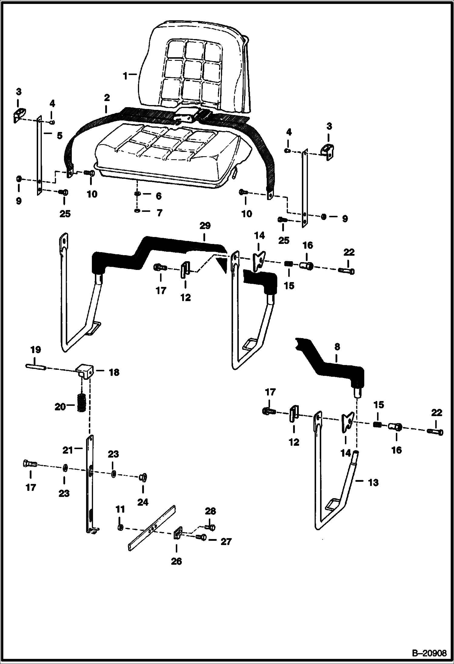 СИДЕНИЕ И ОПОРА СИДЕНЬЯ