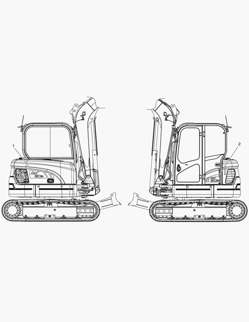 ПРЕДУПРЕЖДАЮЩАЯ ТАБЛИЧКА - НИМЕНОВАНИЕ ТЕХНИКИ