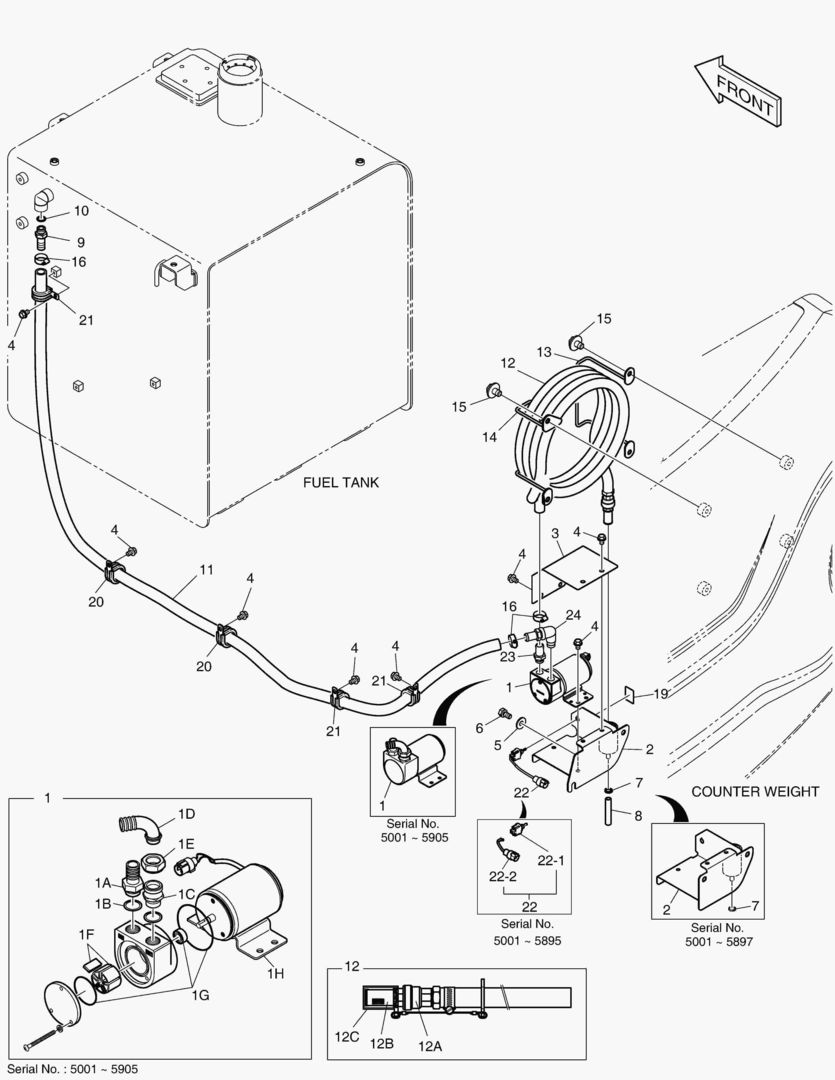1220 FUEL FILLER PUMP