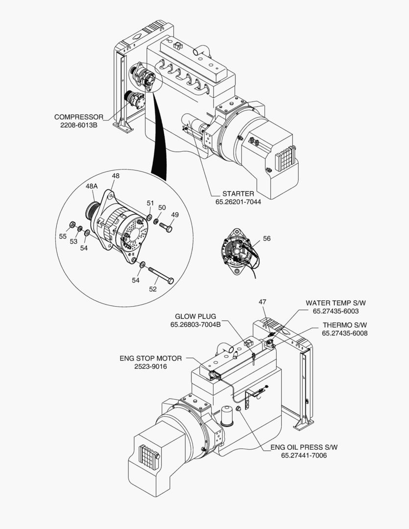 ЭЛЕКТРИЧЕСКИЕ ЗАПЧАСТИ(6)-ГЕНЕРАТОР ПЕРЕМЕННОГО ТОКА
