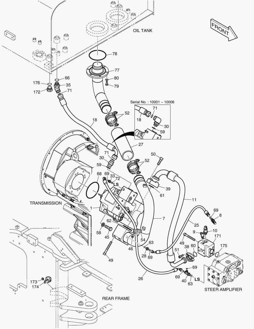 ПАТРУБКИ РУЛЕВОГО УПРАВЛЕНИЯ (1)