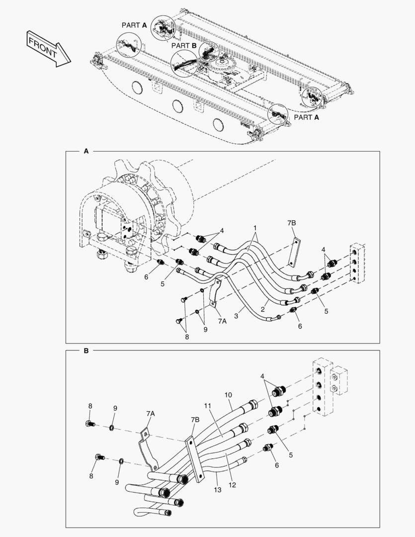 2150 MAIN PIPING - PONTOON